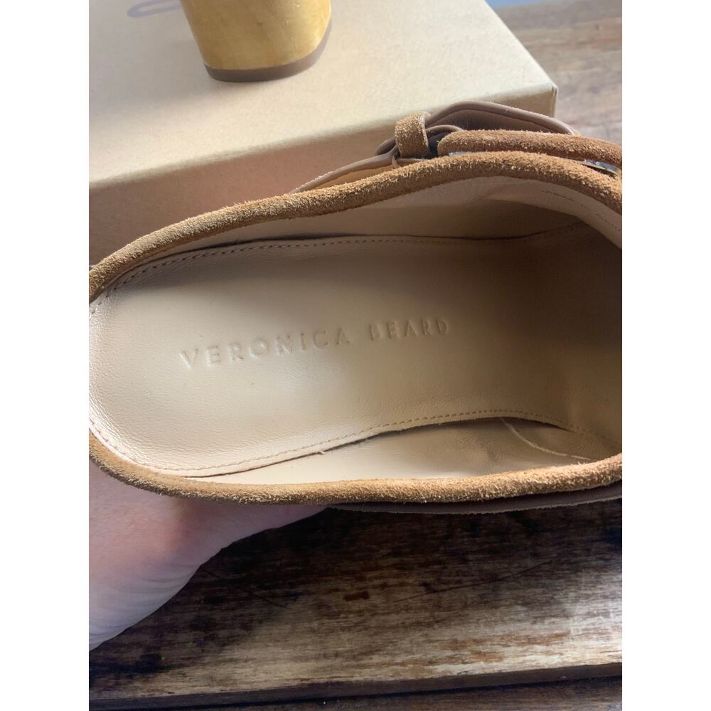 Veronica Beard Suede‎ Slip on Clogs size 7 - Picture 7 of 8